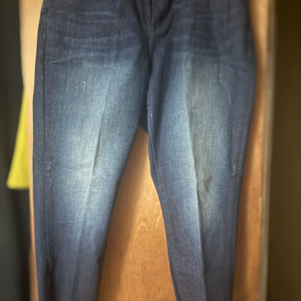 Torrid Dark Blue Ankle Jeans